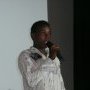 Mayotte : Faike, un des lauréats récitant son poème