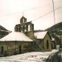 L'église sous la neige
